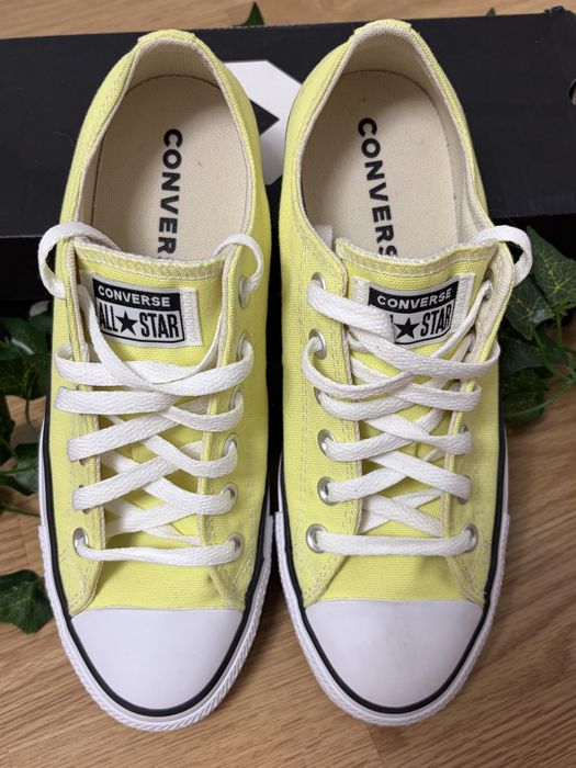 невживані жіночі converse кеди салатового/неонового/яскравого кольору
