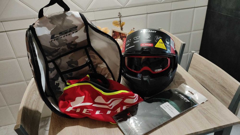 ORIGINAL--Nunca usado---capacete LS2 FF906 ,NOVO,tamanho XL