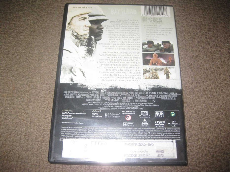 DVD "Máquina Zero" com Jamie Foxx