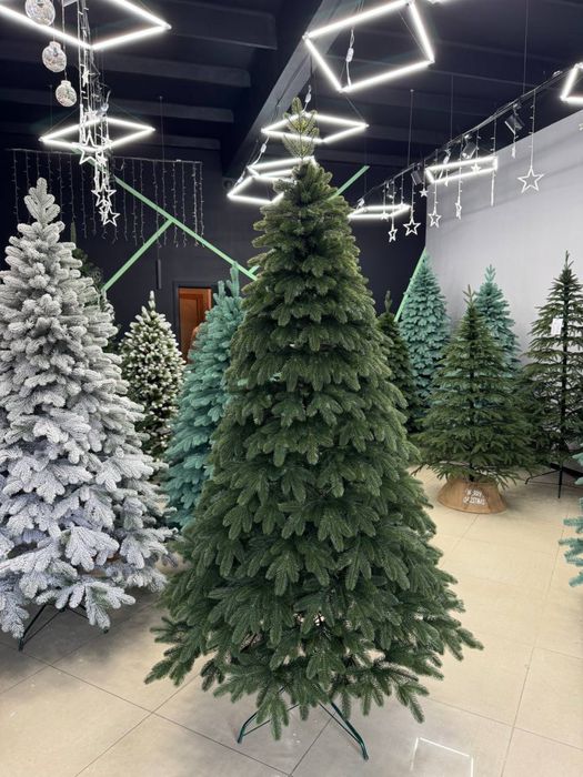 ‼️Розпродаж‼️ ОПТ Преміальні Ялинки Ялинка Штучна Лита Засніжена