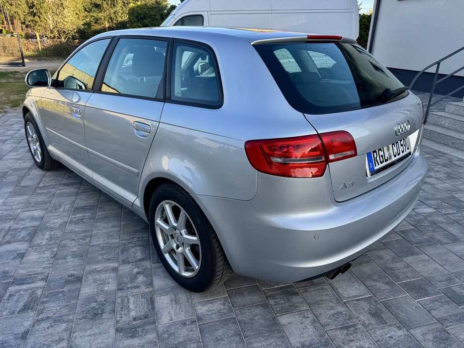 Audi A3 8P Lift 1.4 Benzyna Stan BDB Sprowadzona z Niemiec