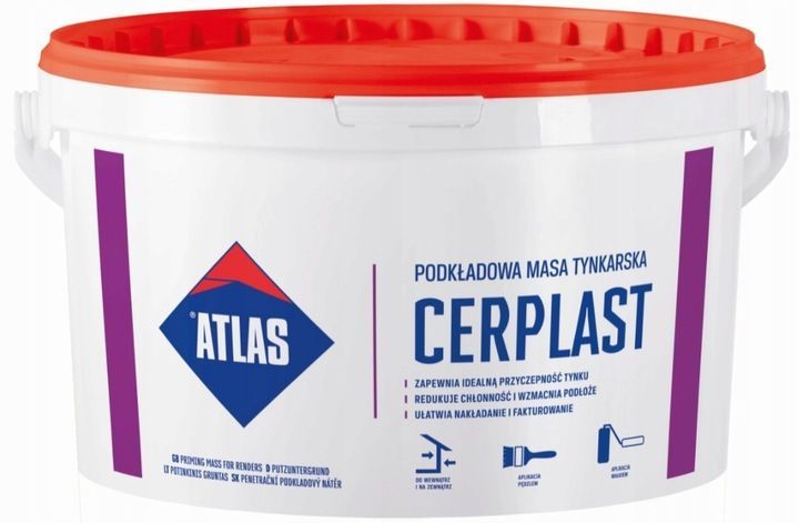 atlas cerplast 5 kg podkładowa masa tynkarska
