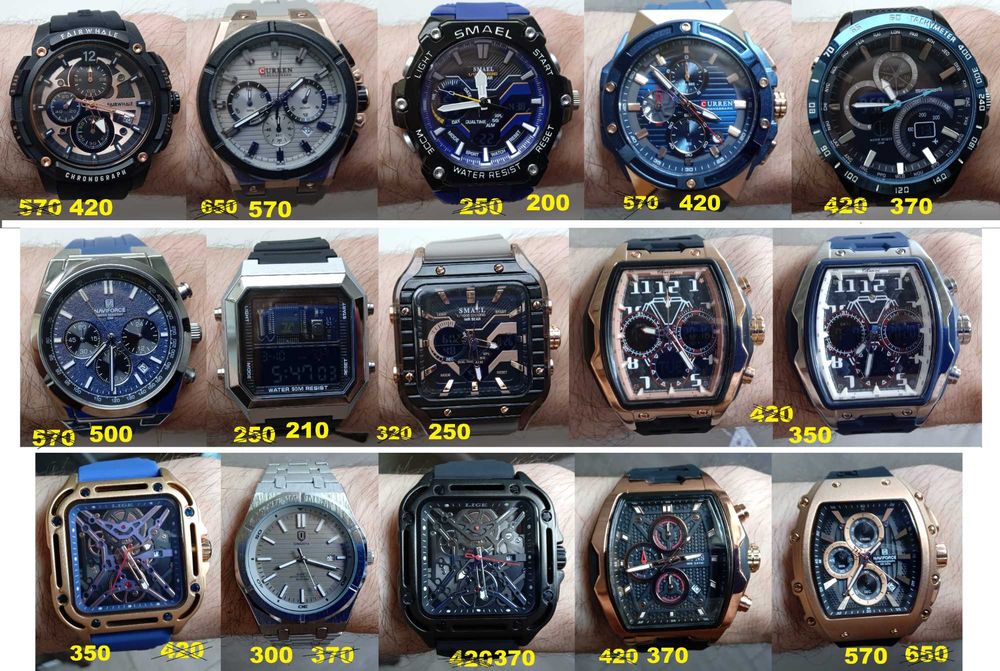 Розпродаж! Pagani Design, Lige, Police, Naviforce, Sanda, Diesel та інші