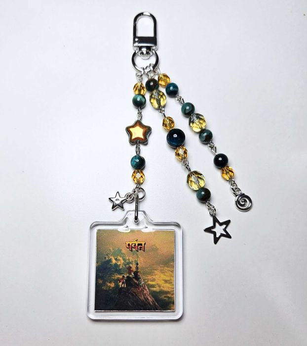 Breloczek Gorillaz - 'The Mountain' / y2k alternative alt Murdoc 2D