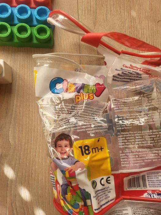 Klocki miękkie Clemmy Plus Clementoni  30klocków