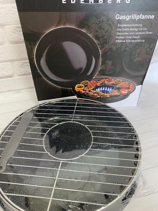 Сковорідка гриль на газу Edenberg