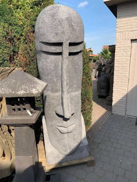 Rzeźba do ogrodu Moai Wyspy Wielkanocne H105cm
