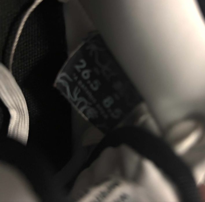 Buty Bape czarno białe