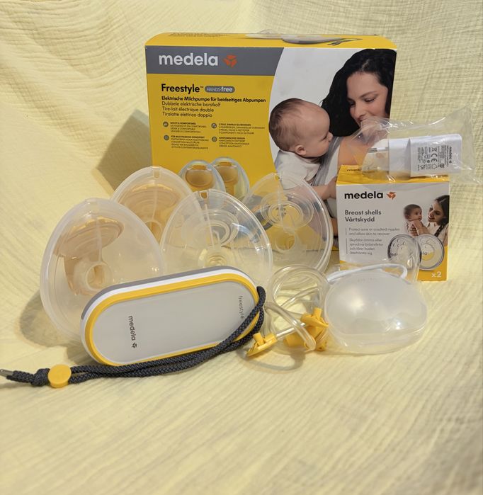 Електронний двофазний молоковідсмоктувач  Medela Freestyle Hands-Free