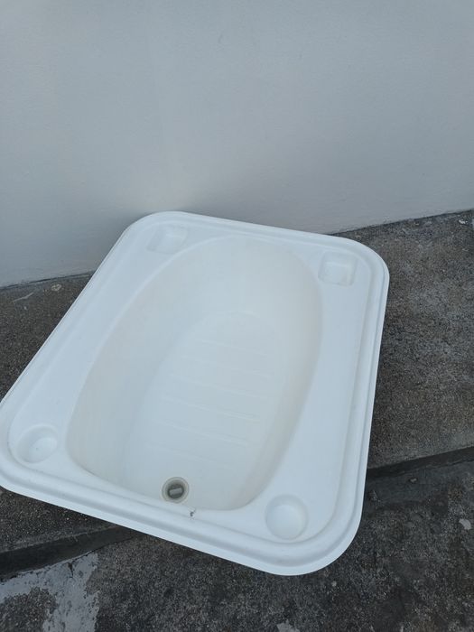Banheira bébe com suporte