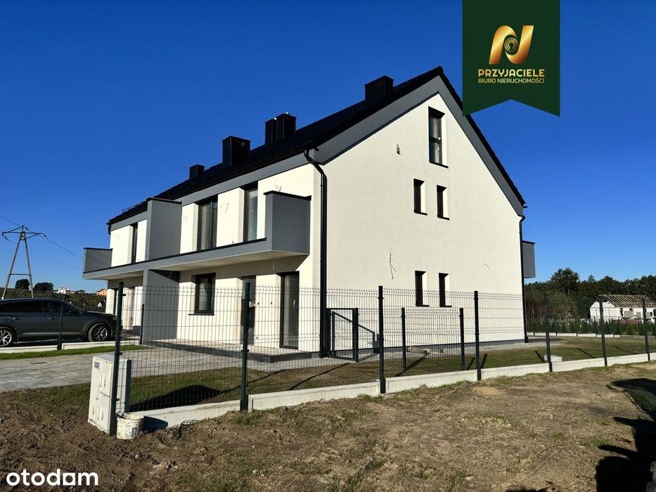 bliźniak na dużej działce pod Gdańskiem Kobysewo