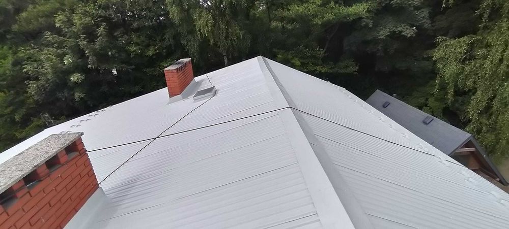 Malowanie dachów,Pokrycia dachowe, Krycie papą,Dachy