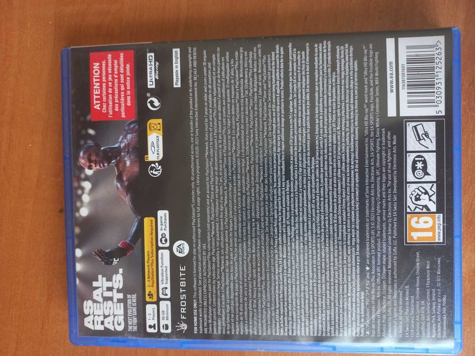 UFC 5 PS5 новий диск