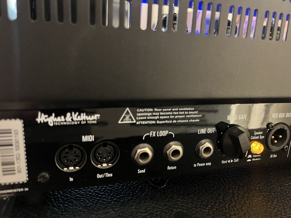 Hughes & Kettner GrandMeister 36 + RACK KIT + FOOTSWITCH