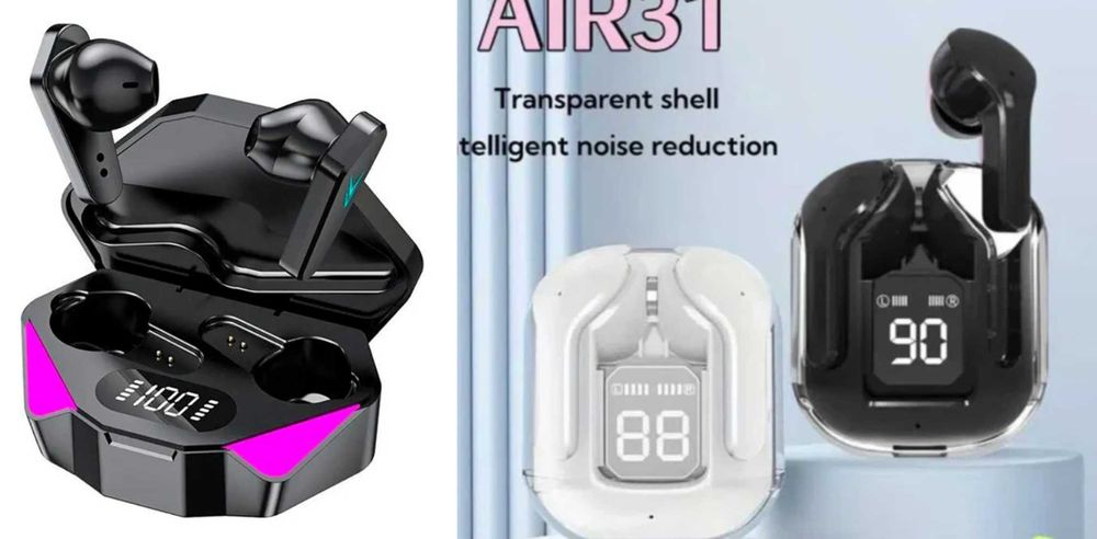 Блютуз навушники нові в заводський упаковці