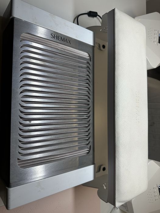 Pochłaniacz pyly shemax style pro white + podpórka pod dłonie