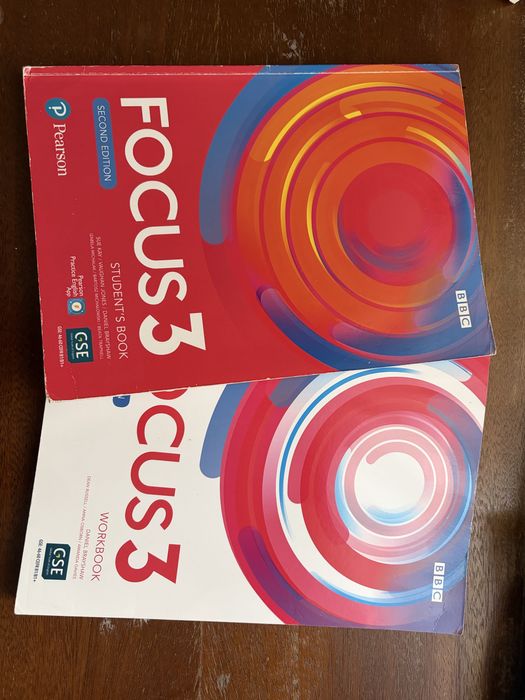 Книга для вивчення англійської мови Focus 3
