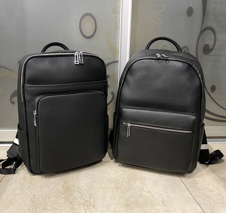 Рюкзак чоловічий шкіряний Мужской рюкзак кожаный чёрный