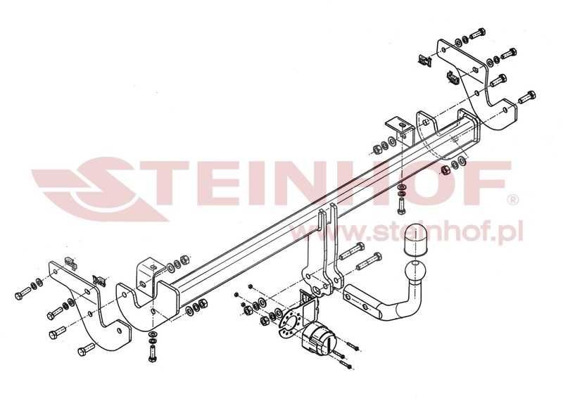 HAK HOLOWNICZY + Moduł 7pin do Citroen C3 III SX od 2016