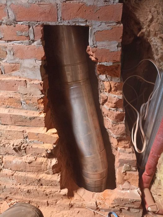 Rozwiercanie, Frezowanie ,Wkłady kominowe, uszczelnianie komina