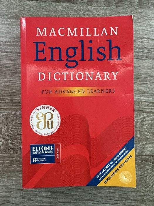 Macmillian English dictionary for advanced learners