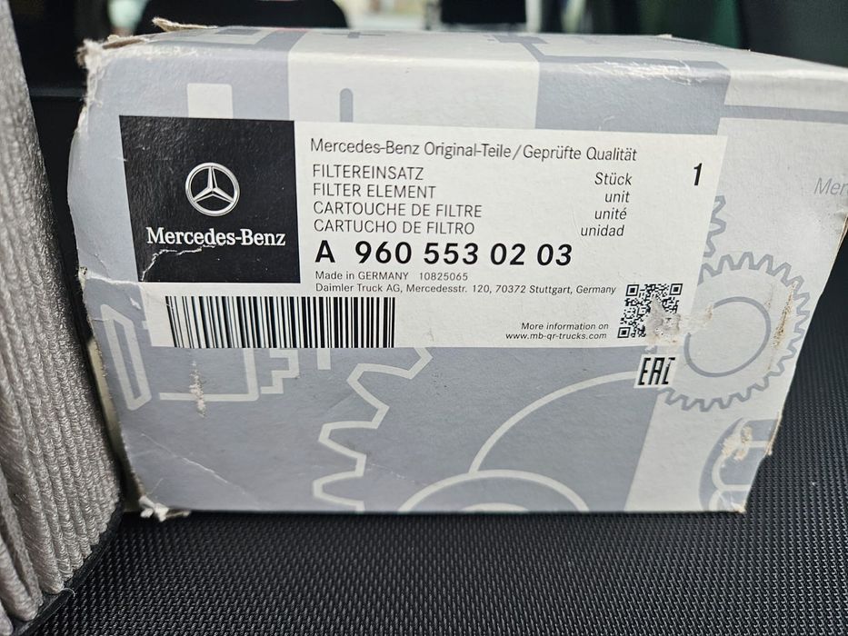 Фильтр системы охлажденияA9605530203 Mercedes