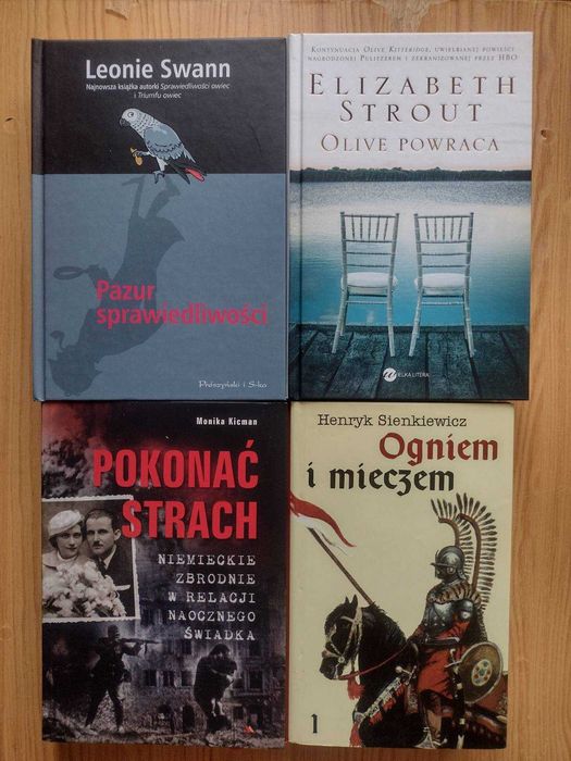 Книги на польском, нидерландском, английском, шведском языках