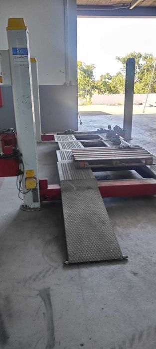 Cabine de pintura metron, Banco de ensaio estado  novo .