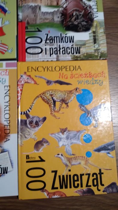 Zestaw 6 książek używanych w dobrym stanie.