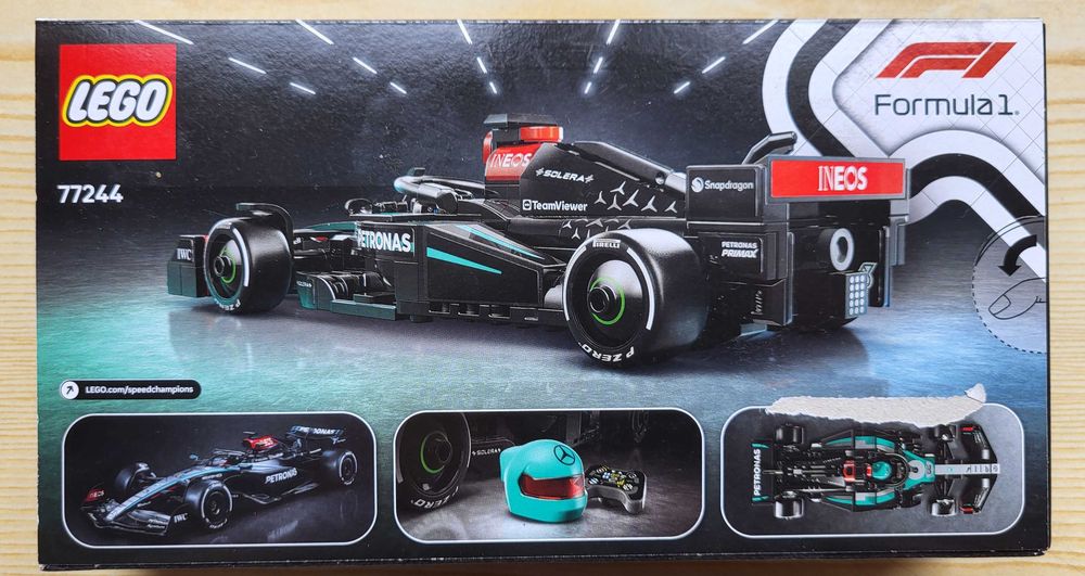 LEGO Speed Champions Bolid F1® Mercedes-AMG W15, 77244 -NOWE NAJTANIEJ