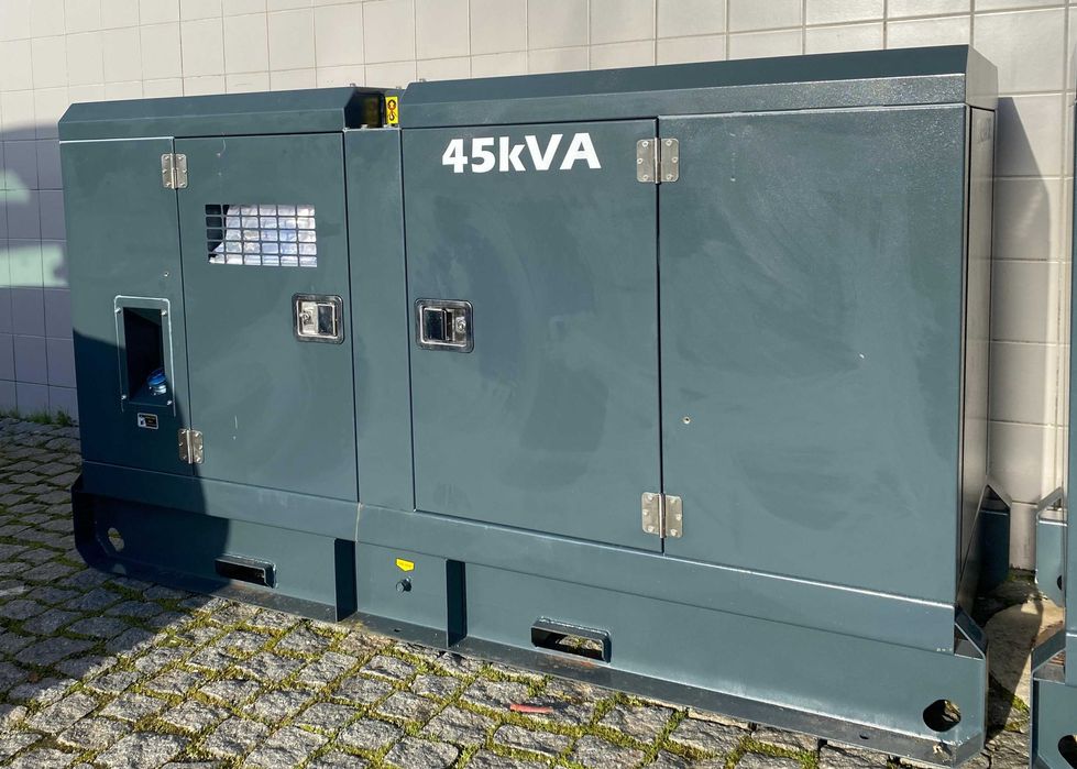 Gerador 45 kVA Silencioso Diesel