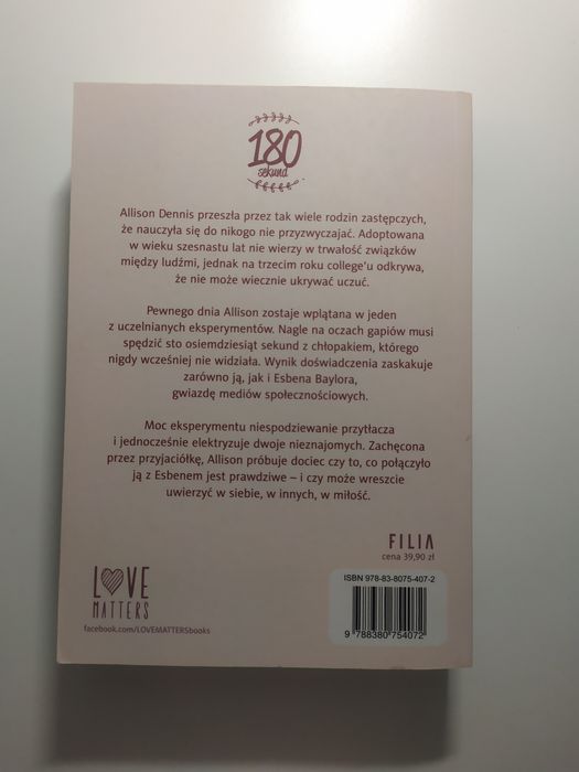 180 sekund Jessica Park