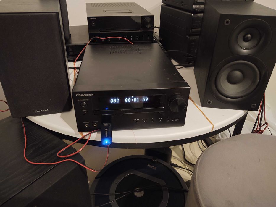 Mini wieża Pioneer aux cd usb