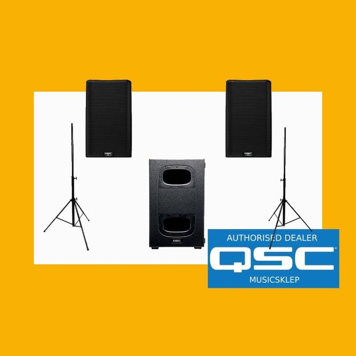 QSC 2X K12.2 + KS212C SUB - zestaw nagłośnieniowy Sklep od ręki