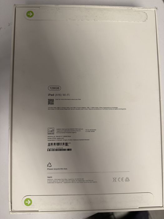 Apple iPad A16 128Gb Silver