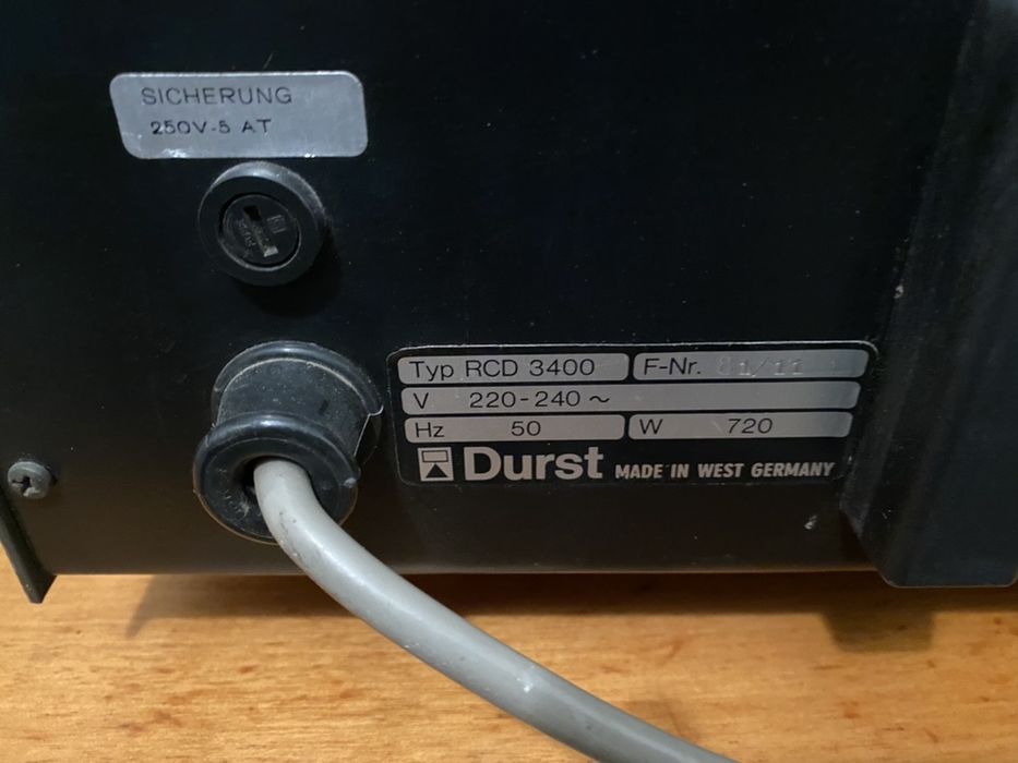 Secador provas fotográficas DURST