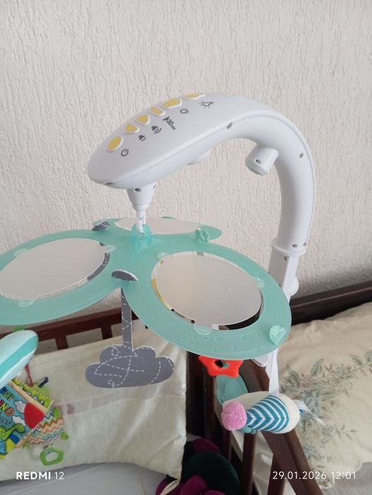 Мобиль карусель для детской кроватки