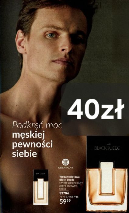 Black Suede meski avon