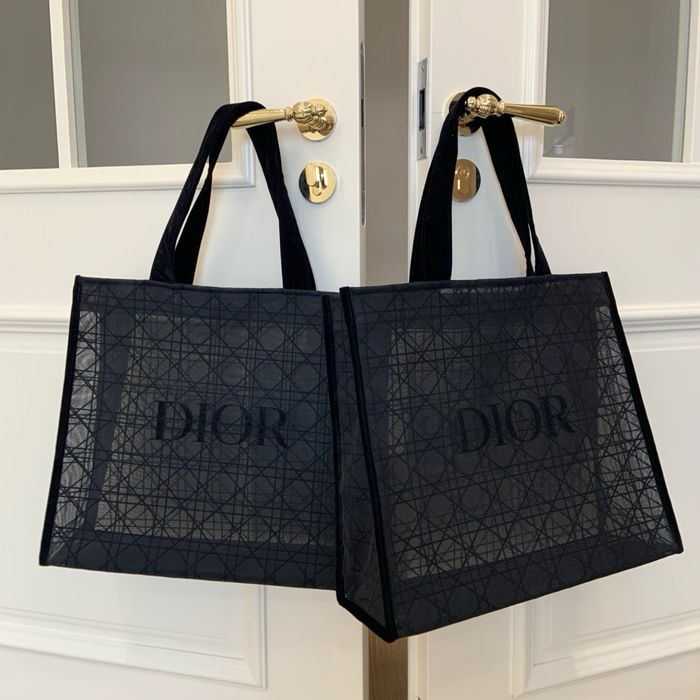 Прозора пляжна сумка / шопер Dior