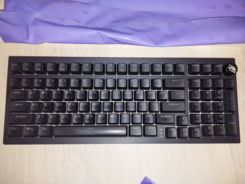 Клавіатура Proove Gaming Slicker Wireless Keyboard Black WKSL00022401