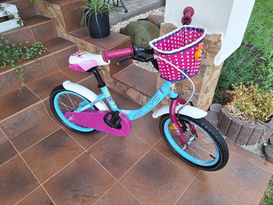 Rower dziecięcy KELLYS 16" dla dziewczynki