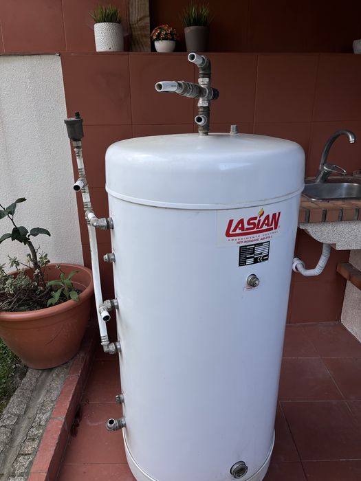 Depósito / Acumulador de Água Quente 200L Inox – Lasián