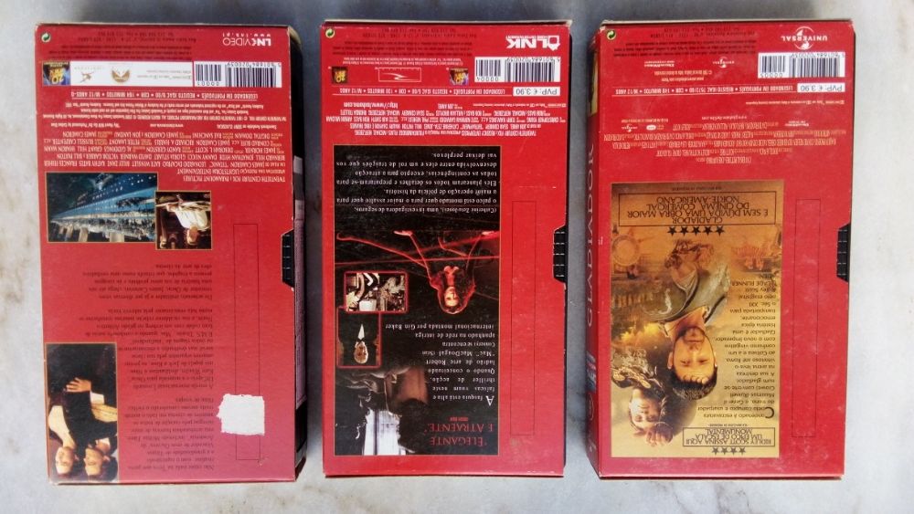 Filmes em VHS da coleção TV Guia - Os melhores filmes da nossa vida