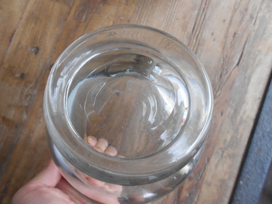 Almofariz farmacia em vidro muito antigo