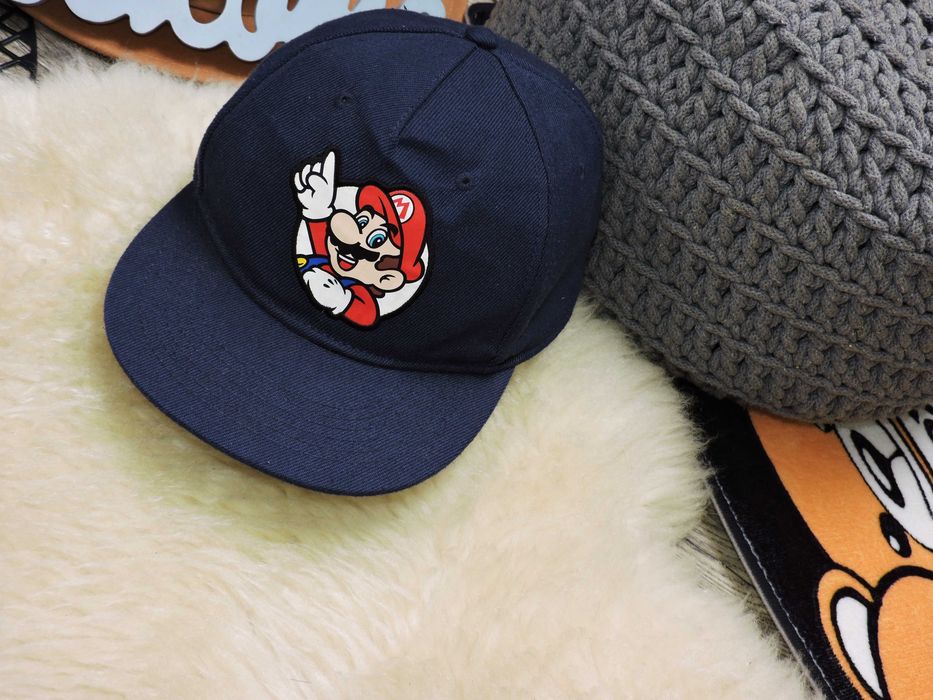 H&M - czapeczka daszek Super Mario r 110/128