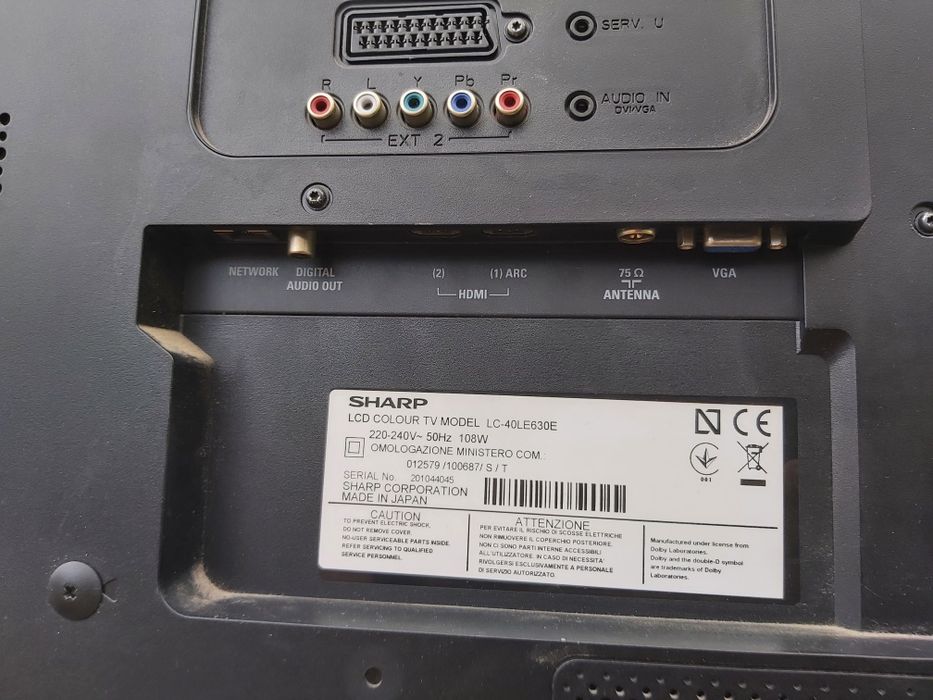 Telewizor LG 32' I Sharp 40"