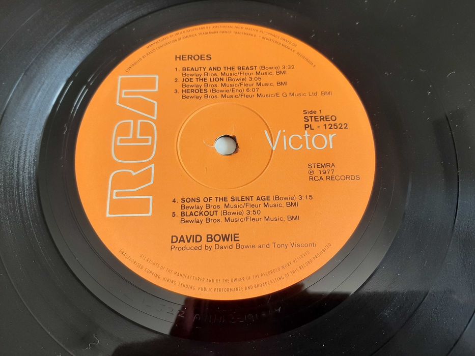 David Bowie - Heroes - Holanda - Vinil LP