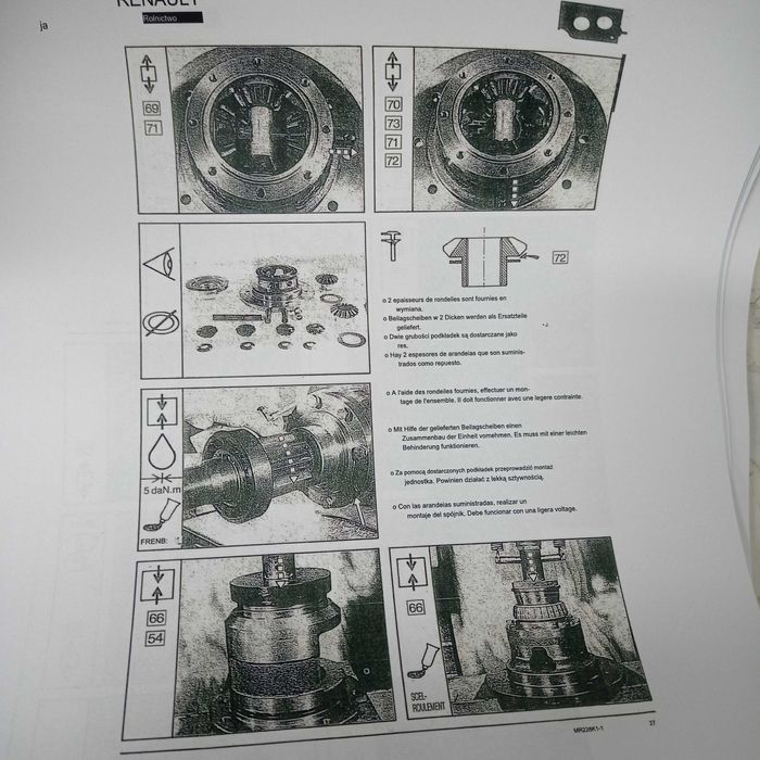 Instrukcja Serwisowa Napraw RENAULT 110.54 106.14 Inne EHR A3 POLSKA