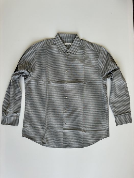 Calvin Klein Koszula Męska - Muscle Fit XXL Kratka