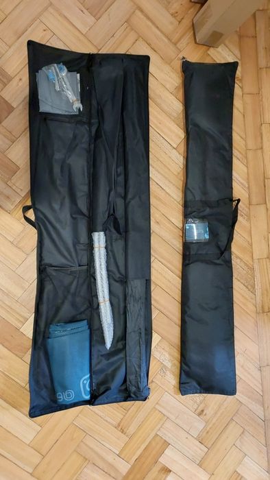 LIQUIDAÇÃO varios artigos Estruturas de roll, sacos de transporte, etc